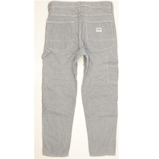 Lee Men Blue Tapered Loose Stretch Jeans W34 L30