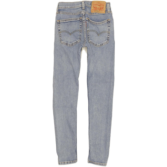 Levi's 519 Men Blue Skinny Slim Stretch Jeans W28 L28