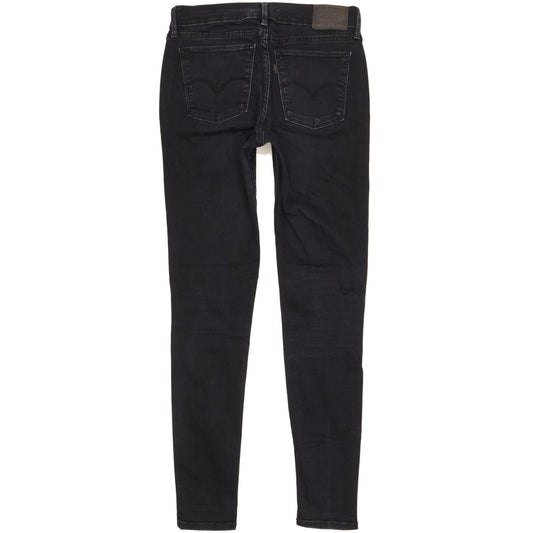 Levi's 710 Super Women Navy Skinny Slim Stretch Jeans W28 L30