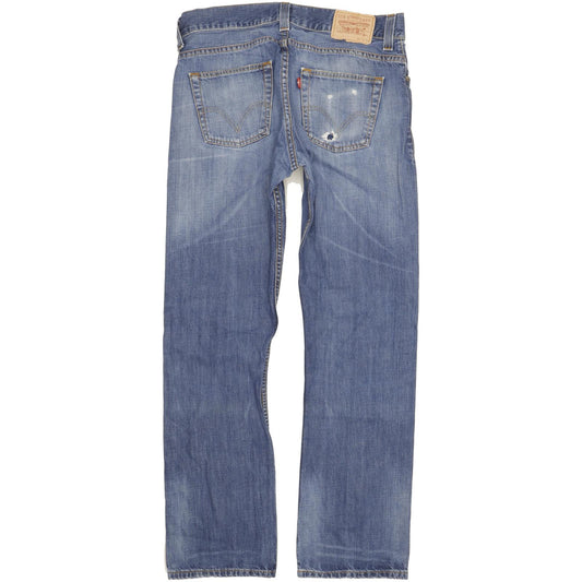 Levi's 506 Men Blue Straight Regular Jeans W34 L33