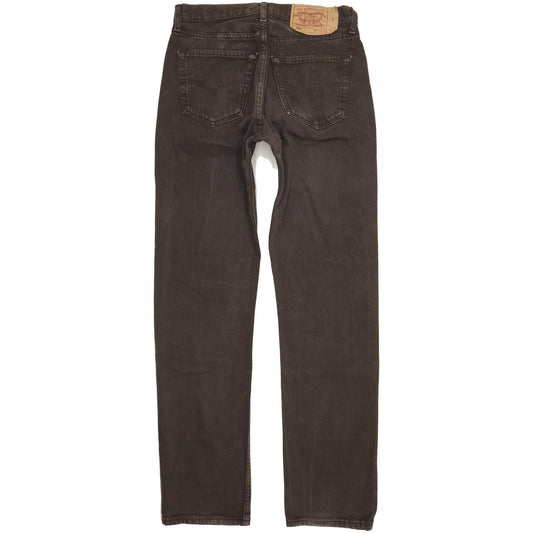 Levi's 501 Men Black Straight Regular Jeans W31 L33