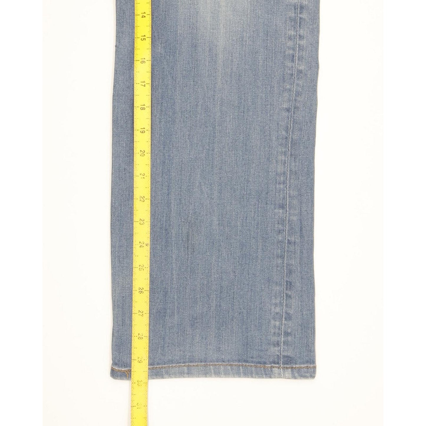 Levi's 506 Men Blue Straight Regular Stretch Jeans W38 L30