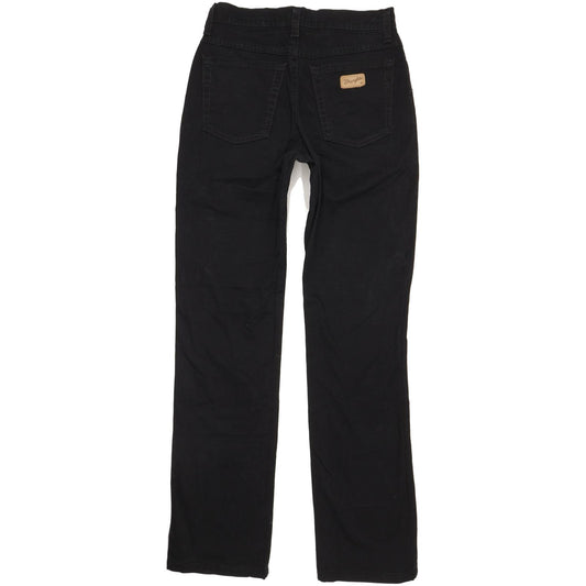 Wrangler Paula Women Black Straight Regular Stretch Jeans W29 L32