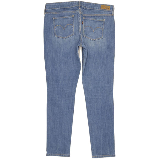Levi's Slight Curve Women Blue Skinny Slim Stretch Jeans W31 L29