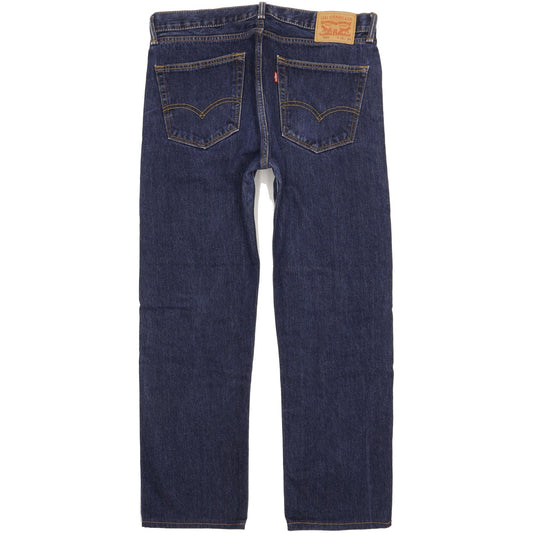 Levi's 505 Men Blue Straight Regular Jeans W36 L30