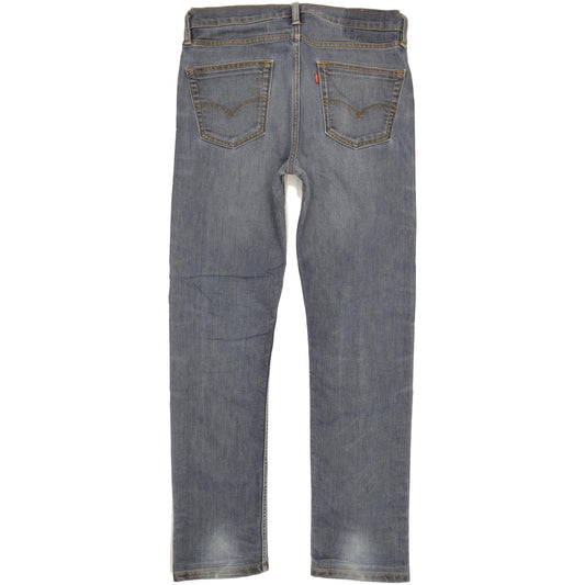 Levi's Men Blue Straight Slim Stretch Jeans W33 L32