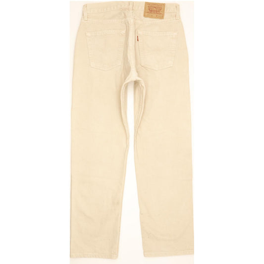 Levi's 517 Men Beige Straight Regular Jeans W31 L30