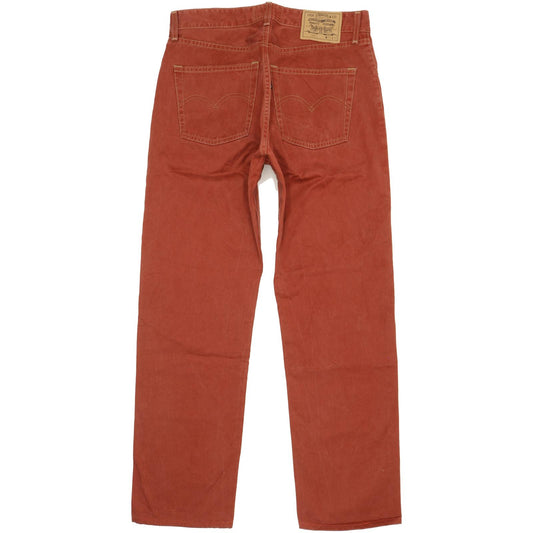 Levi's 401 Men Red Straight Regular Jeans W33 L31