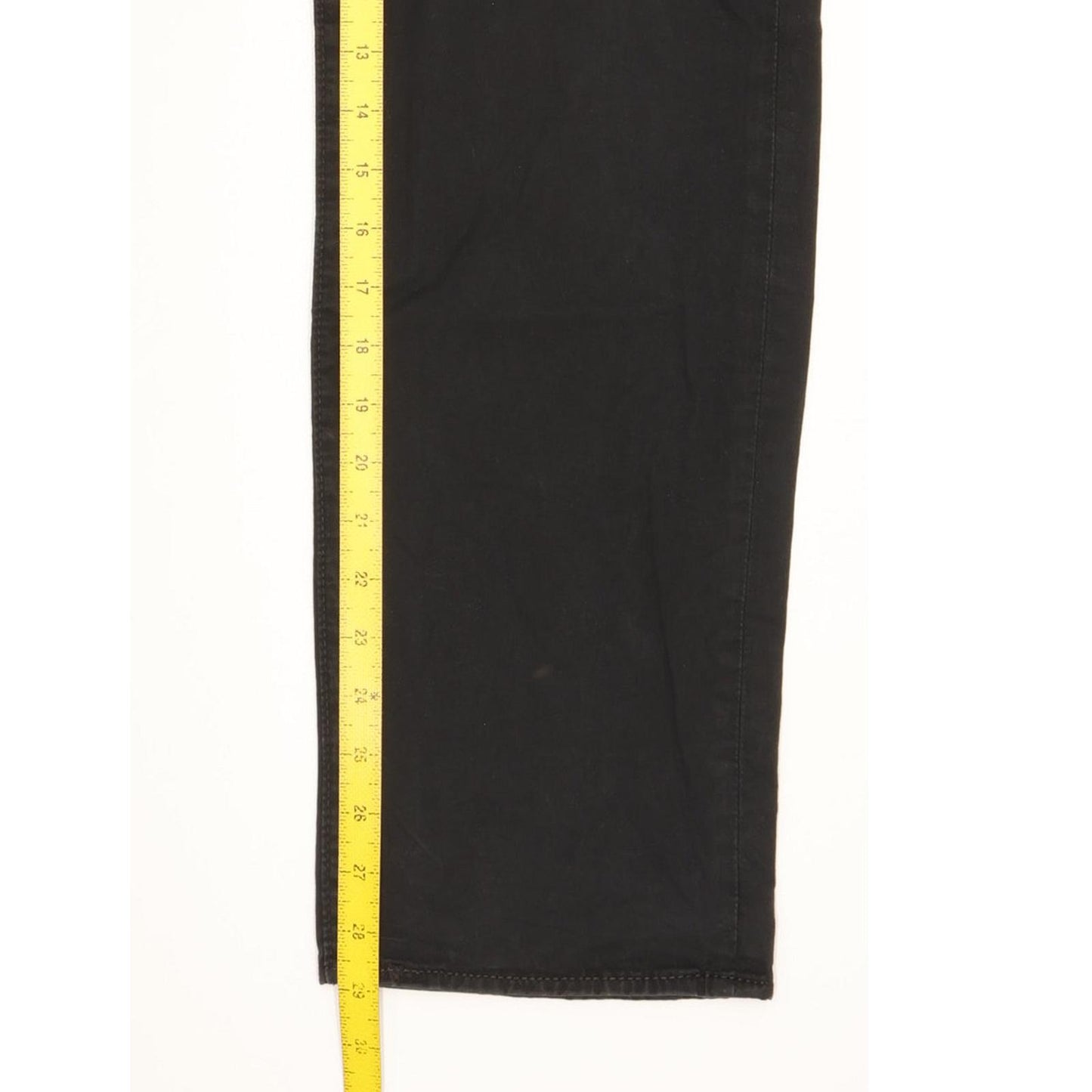 Levi's 751 Men Black Straight Regular Stretch Jeans W31 L29