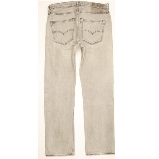 Levi's 501 Men Grey Straight Regular Jeans W31 L30