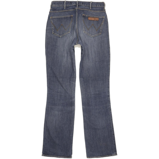 Wrangler Tina Women Blue Bootcut Slim Stretch Jeans W30 L33