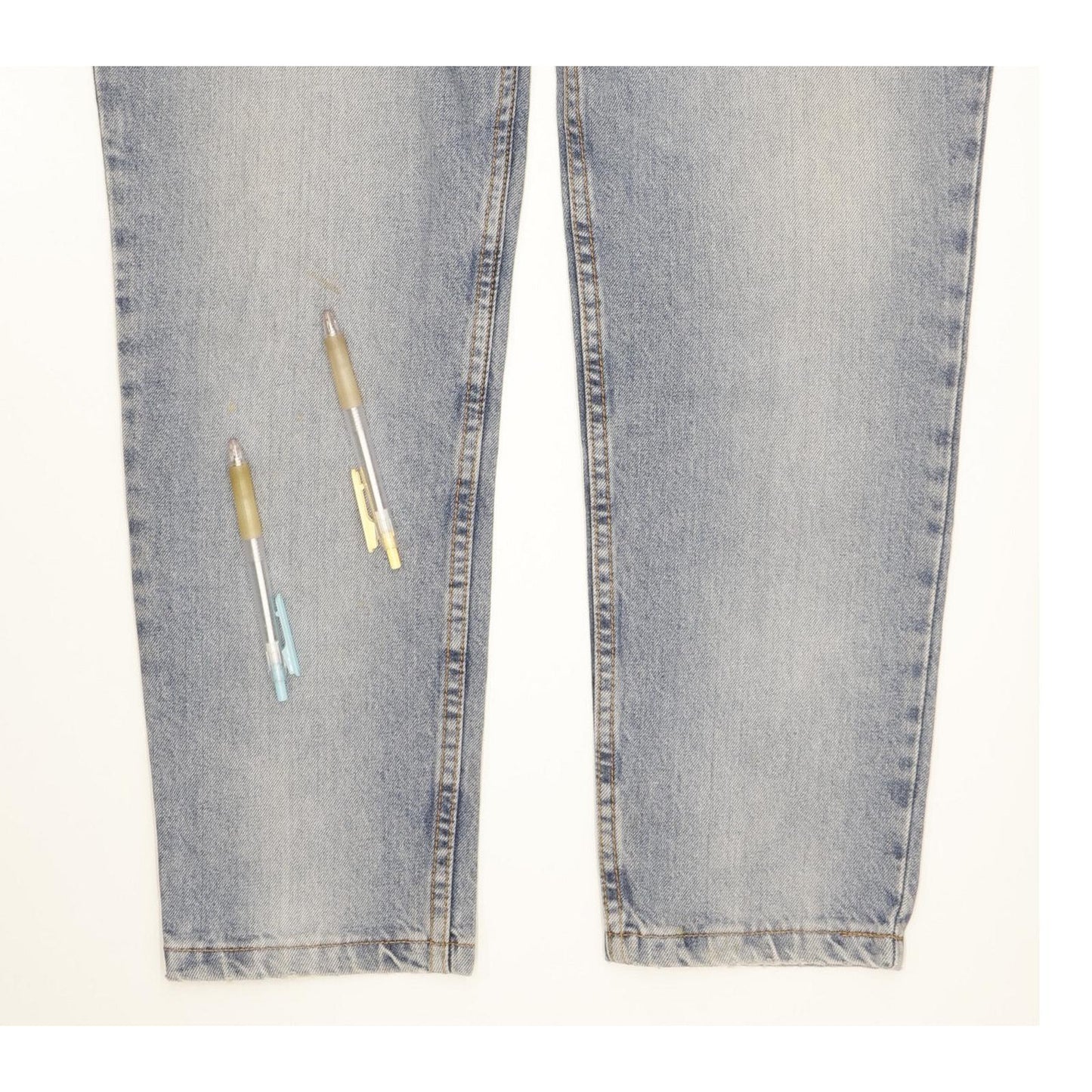 Wrangler Carla Blue Tapered Loose Jeans High Waisted W32 L28