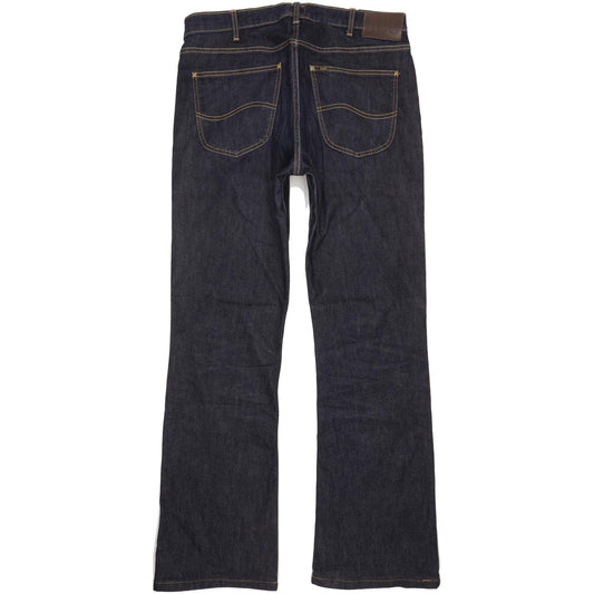 Lee Denver Men Blue Bootcut Regular Stretch Jeans W36 L34