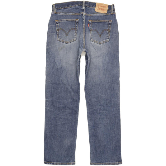 Levi's 751 Men Blue Straight Regular Stretch Jeans W34 L31
