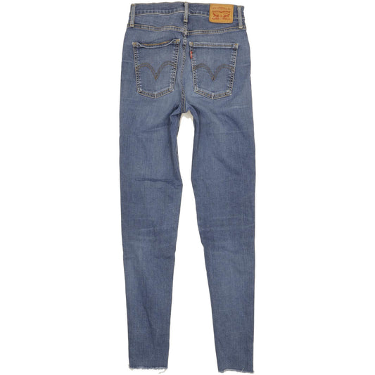 Levi's Mile Women Blue Skinny Slim Stretch Jeans W26 L32