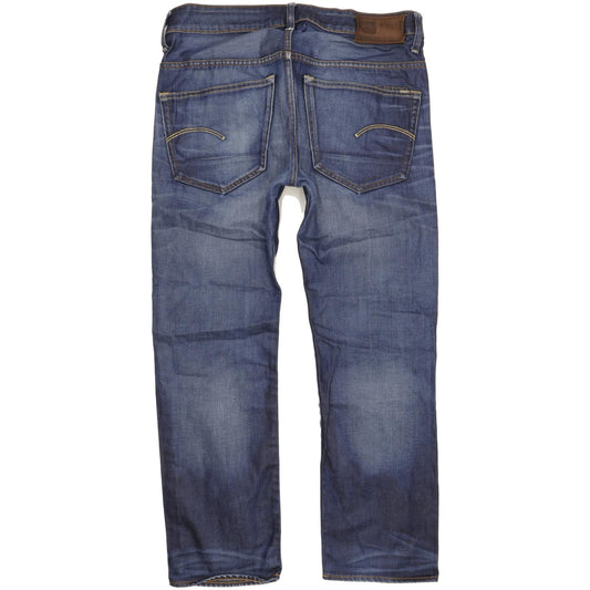 G-Star 3301 Men Blue Straight Regular Jeans W34 L29
