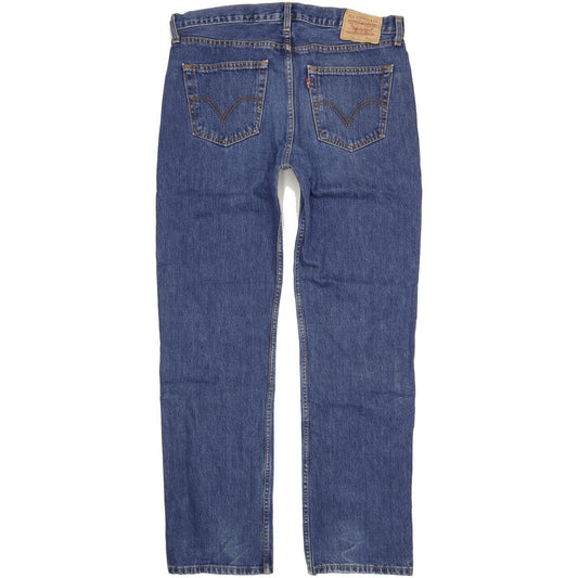 Levi's 751 Men Blue Straight Regular Jeans W36 L34