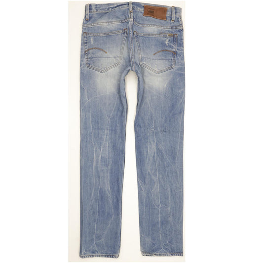 G-Star 3301 Men Blue Straight Regular Jeans W31 L32
