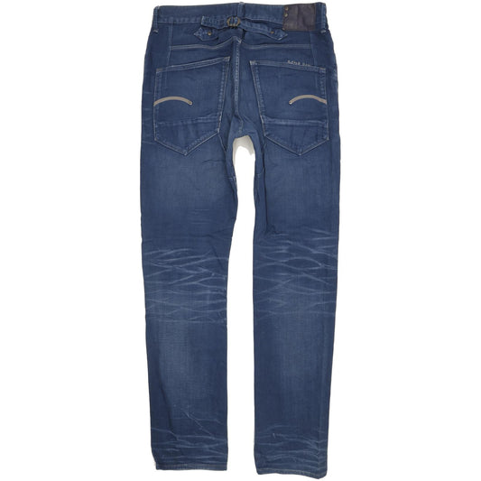 G-Star Blades Men Blue Tapered Slim Jeans W33 L34