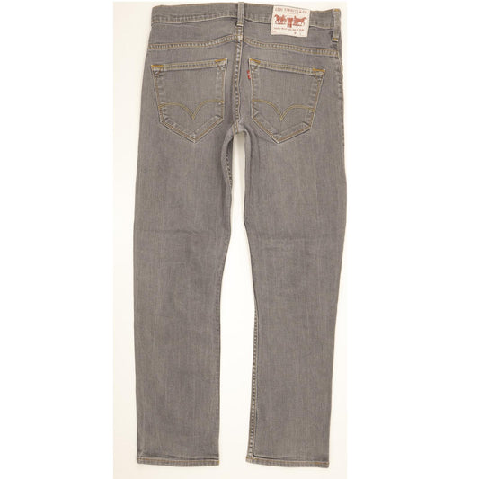 Levi's 506 Men Grey Straight Regular Stretch Jeans W31 L29