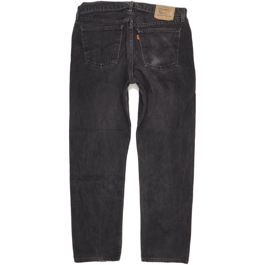Levi's 615 Men Black Straight Regular Jeans W38 L31