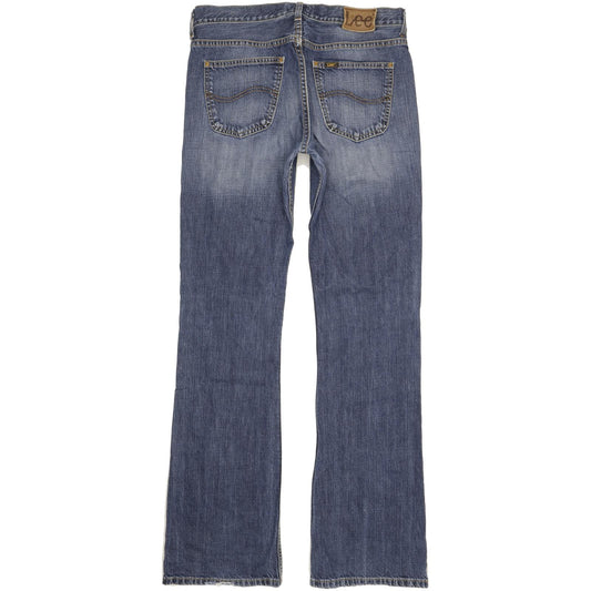 Lee Denver Men Blue Bootcut Regular Jeans W34 L36