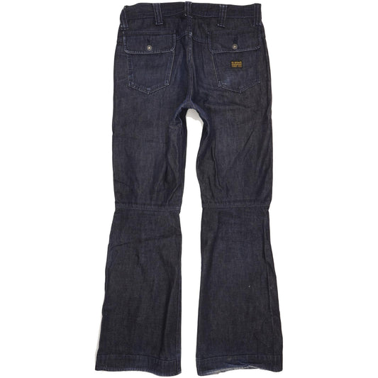 G-Star Comwood Men Navy Bootcut Regular Jeans W34 L34