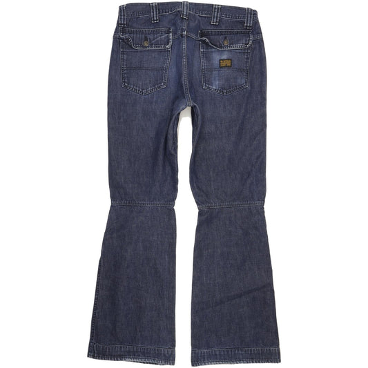 G-Star Comwood Men Blue Bootcut Regular Jeans W36 L34