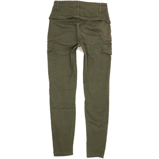 G-Star Cargo Green Skinny Slim Stretch Jeans High Waisted W29 L32