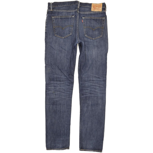 Levi's 508 Men Blue Straight Slim Jeans W34 L34