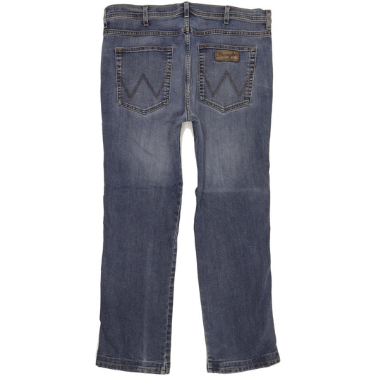 Wrangler Arizona Men Blue Straight Regular Jeans W40 L30