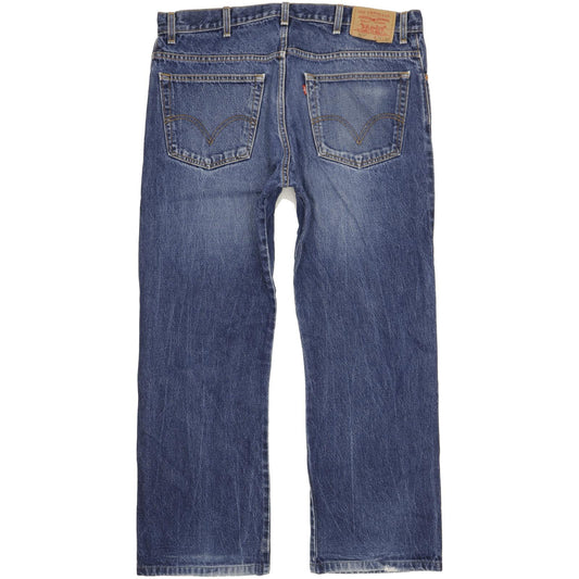 Levi's 517 Men Blue Bootcut Regular Jeans W40 L30