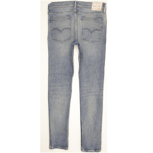 Levi's Line 8 Men Blue Skinny Slim Stretch Jeans W33 L31