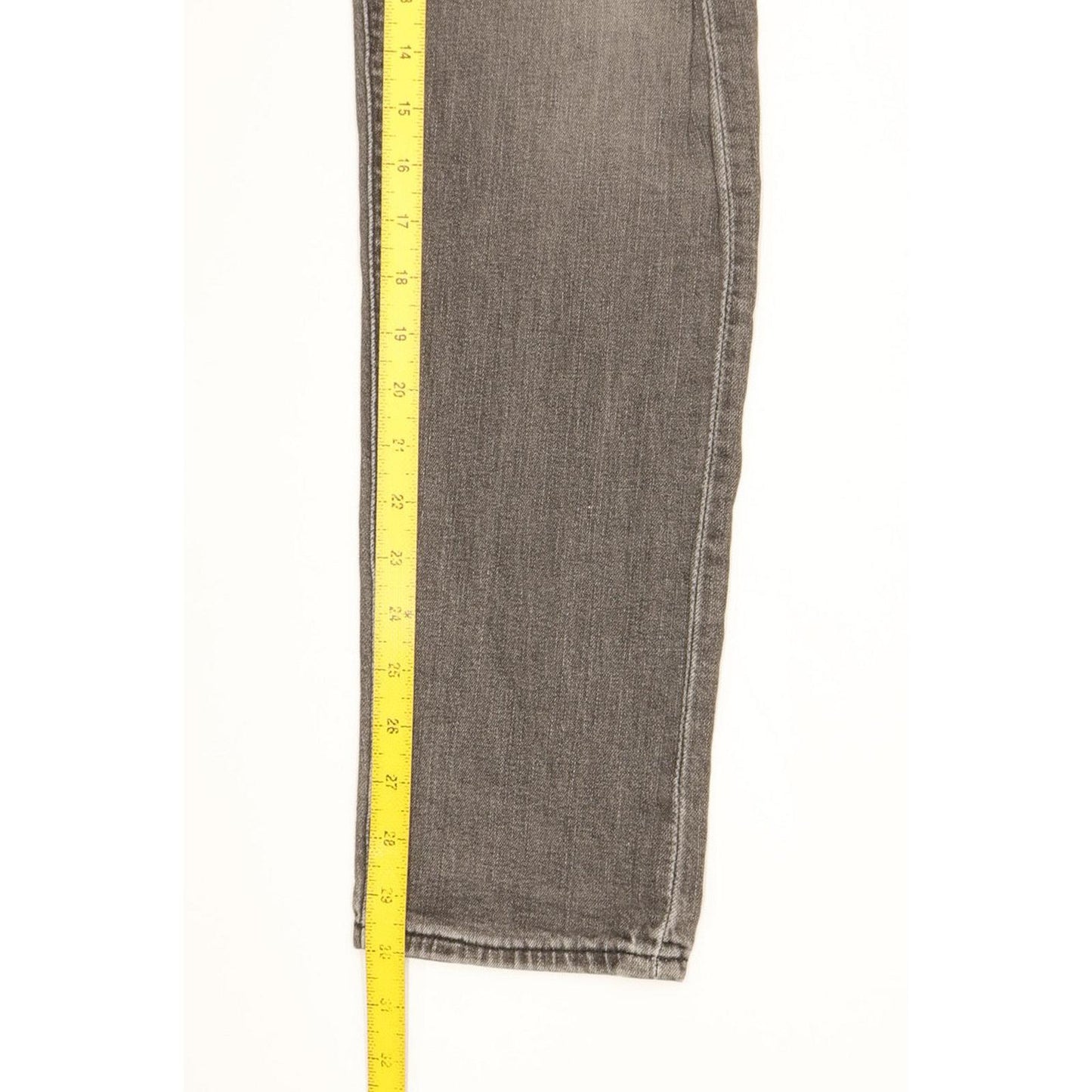 Levi's 512 Men Grey Tapered Slim Stretch Jeans W32 L30