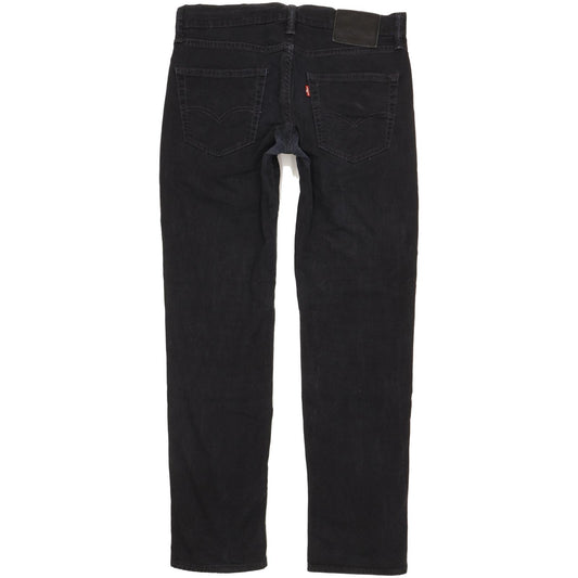 Levi's 511 Men Black Straight Slim Stretch Jeans W31 L31