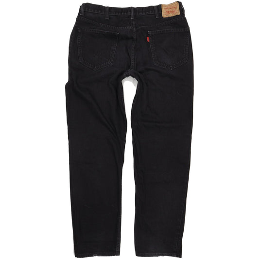 Levi's 550 Men Black Straight Relaxed Jeans W38 L34