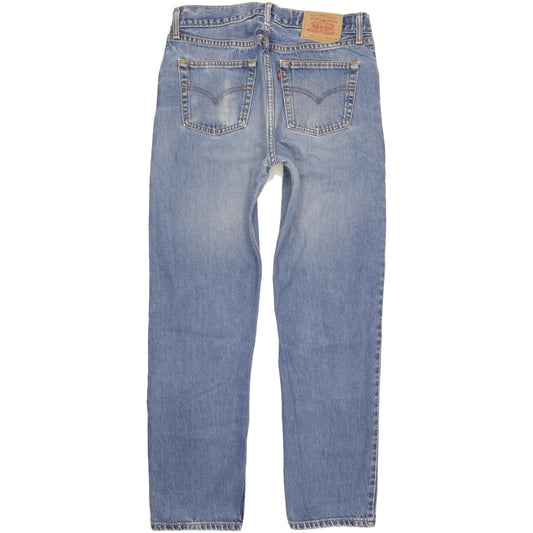 Levi's 521 Men Blue Straight Regular Jeans W34 L31