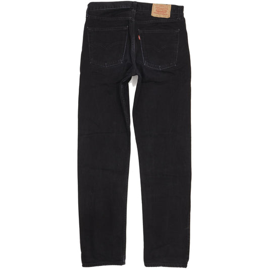 Levi's 521 Men Black Straight Regular Jeans W34 L35