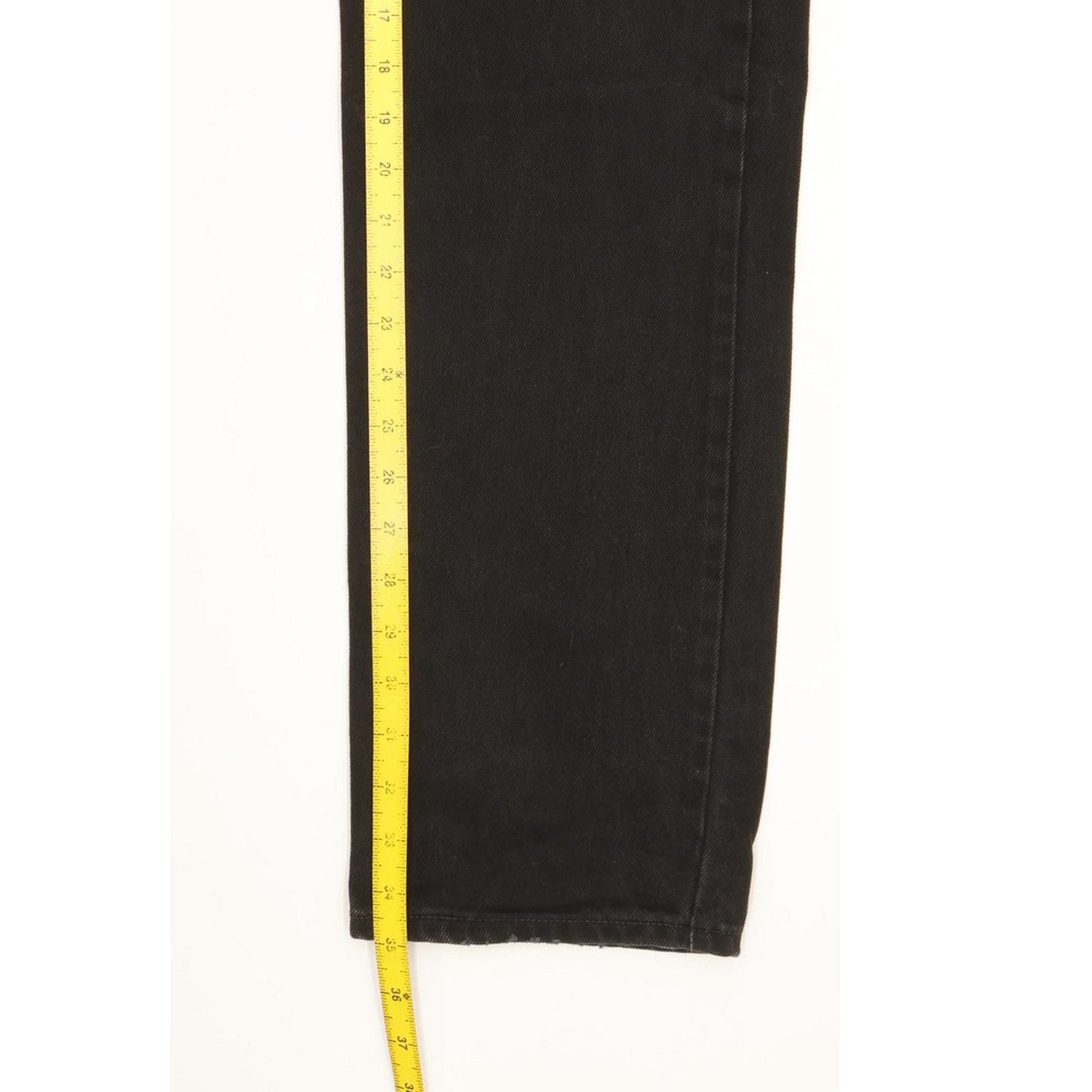 Levi's 521 Men Black Straight Regular Jeans W34 L35