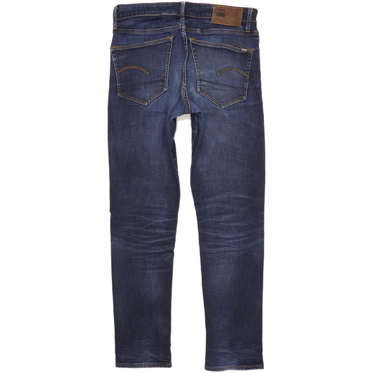 G-Star Men Blue Tapered Regular Stretch Jeans W30 L31