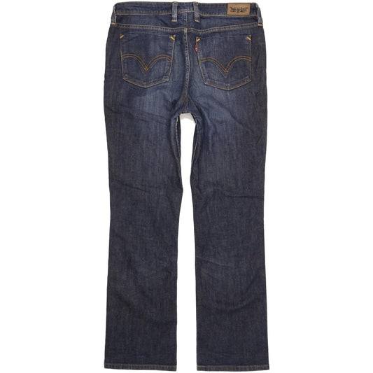 Levi's 627 Men Blue Straight Slim Stretch Jeans W34 L32