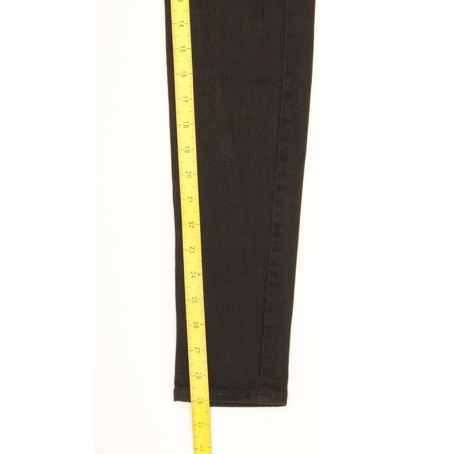 Levi's 711 Women Black Skinny Slim Stretch Jeans W25 L29