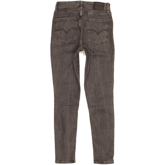 Levi's 721 Women Grey Skinny Slim Stretch Jeans W26 L28