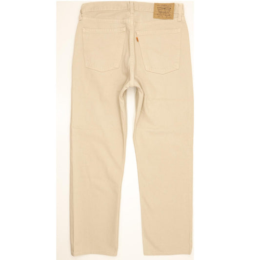 Levi's 615 Men Beige Straight Regular Jeans W34 L28