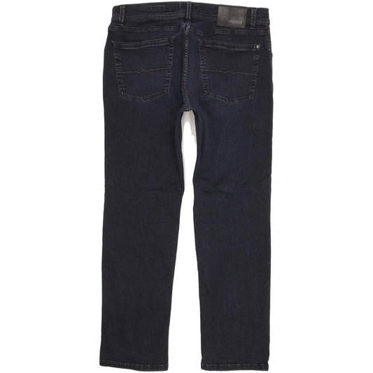 Pioneer Rando Men Navy Straight Regular Stretch Jeans W36 L30