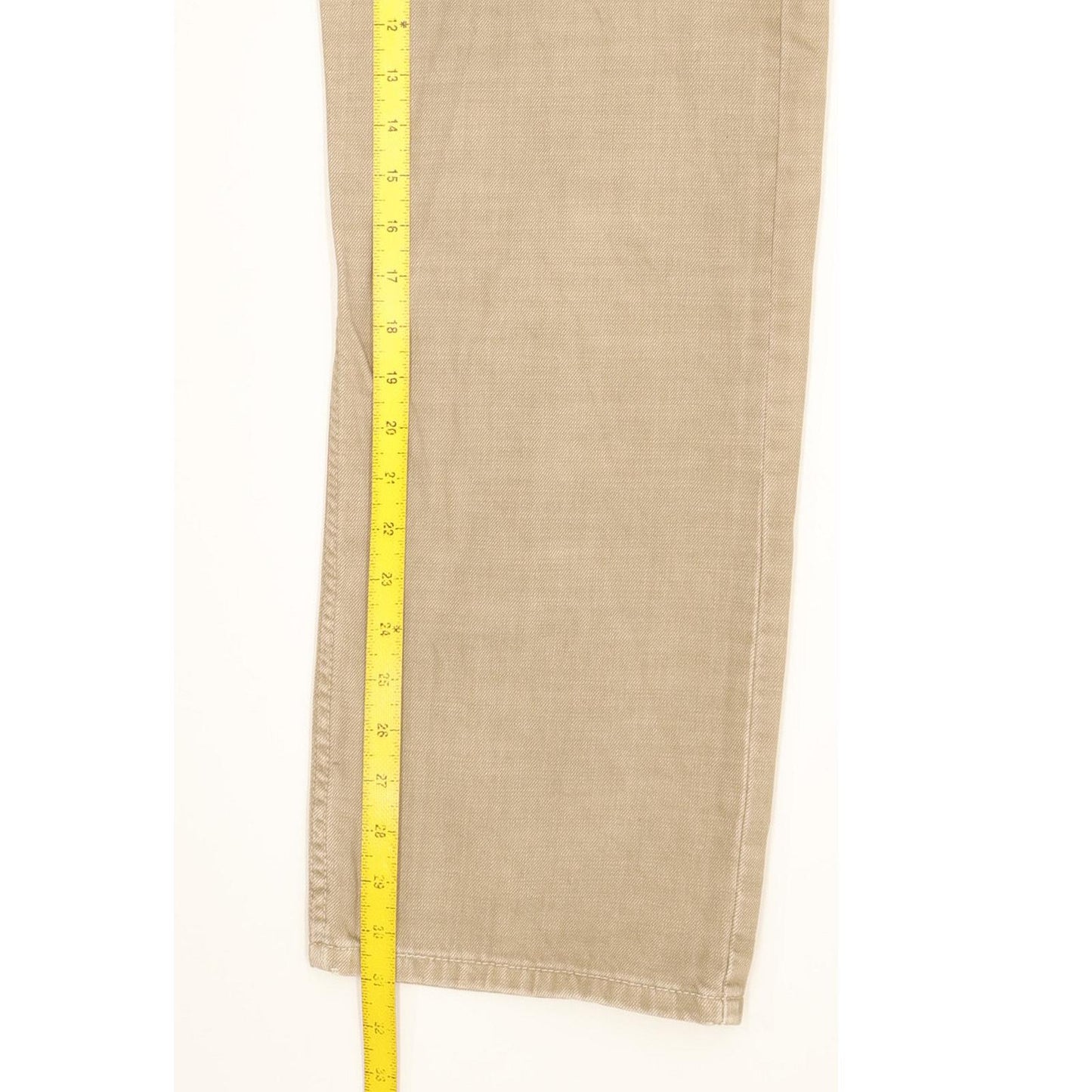 Levi's 505 Men Beige Straight Regular Jeans W38 L31