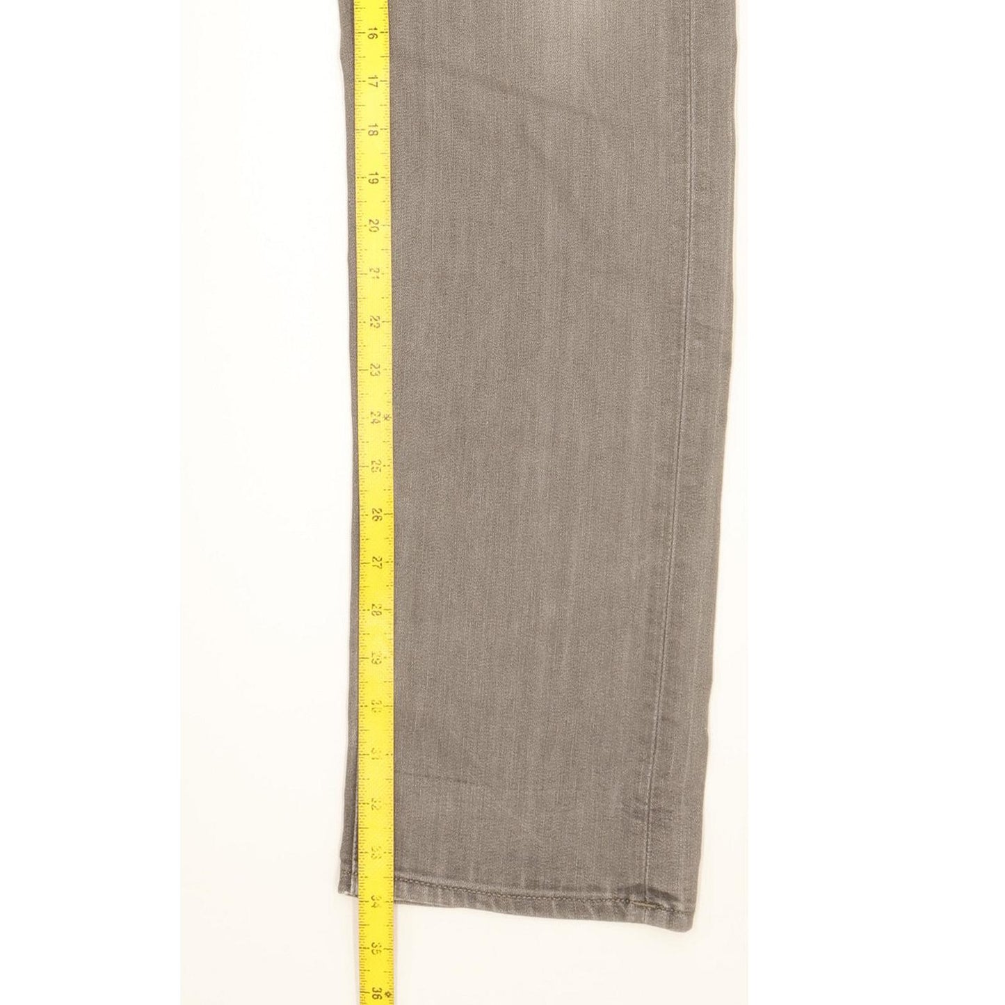 Lee Daren Men Grey Straight Slim Stretch Jeans W34 L34