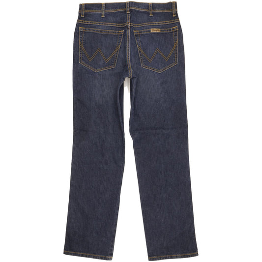 Wrangler Men Blue Straight Regular Jeans W32 L30