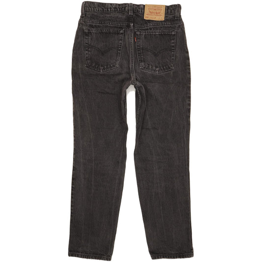 Levi's 506 Made in USA Men Black Straight Regular Jeans W32 L29