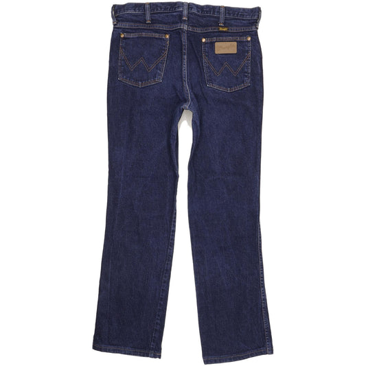 Wrangler Men Blue Straight Regular Jeans W33 L30